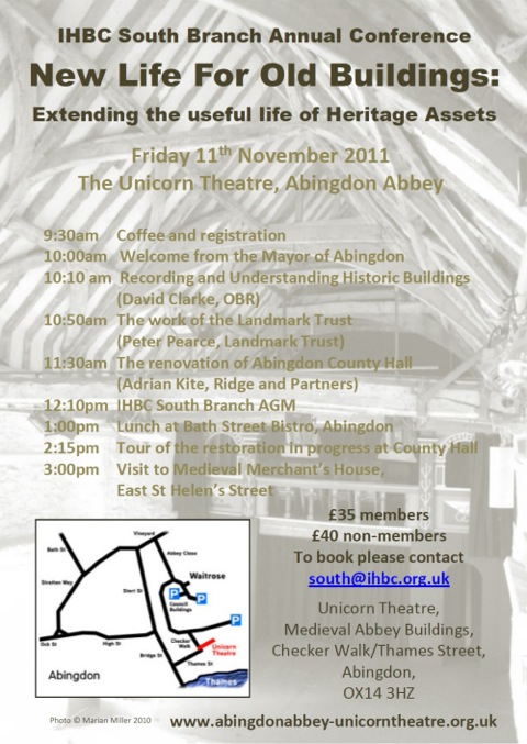Advert for 2011 Conference
